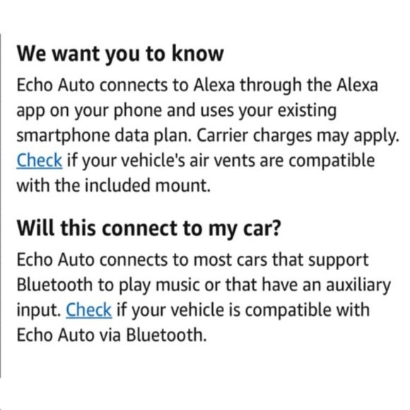Amazon Echo For Auto & Car Vent Mount - NIB - Picture 4 of 14